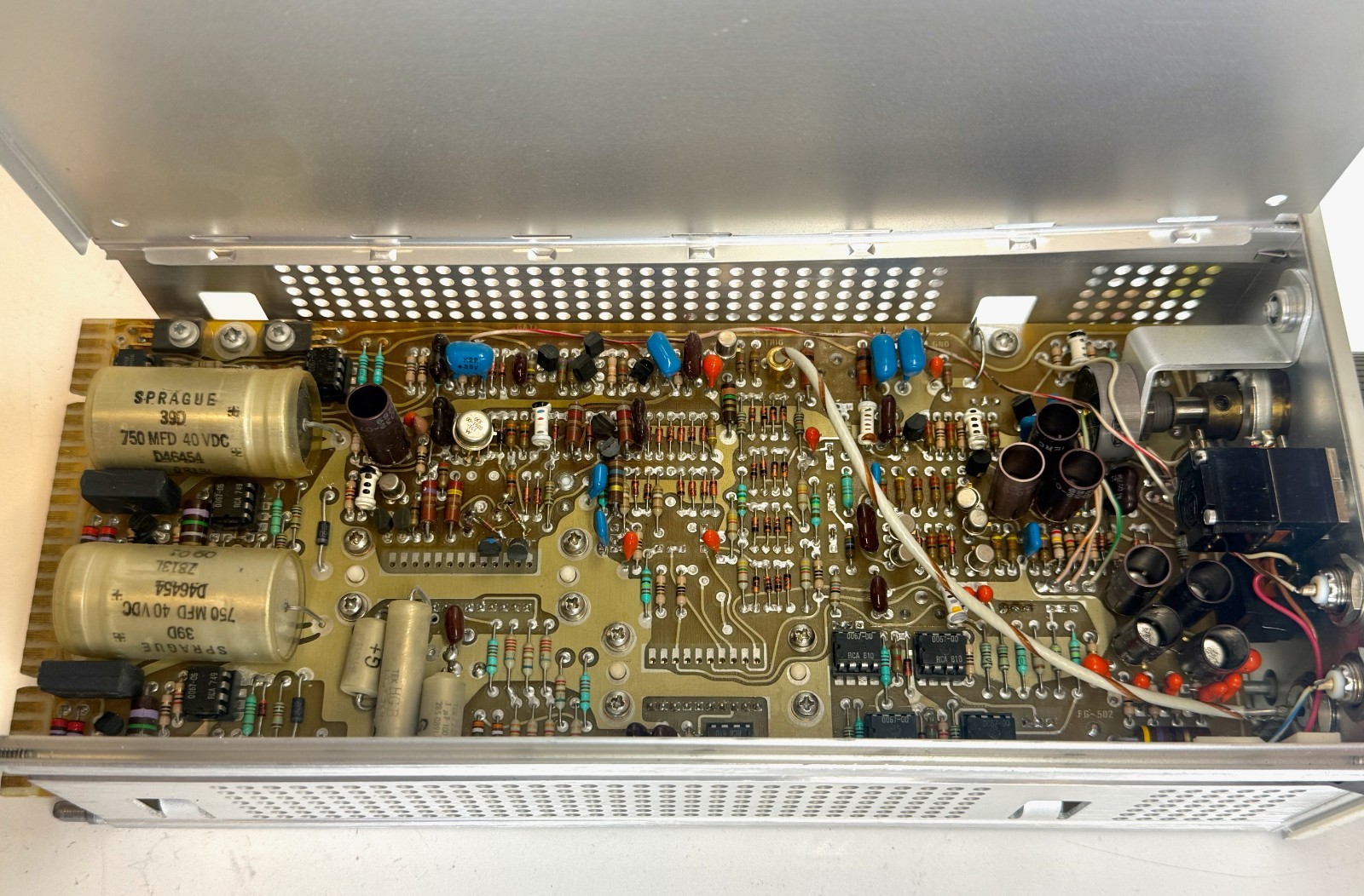 Tektronix FG503 Function Generator Plug In