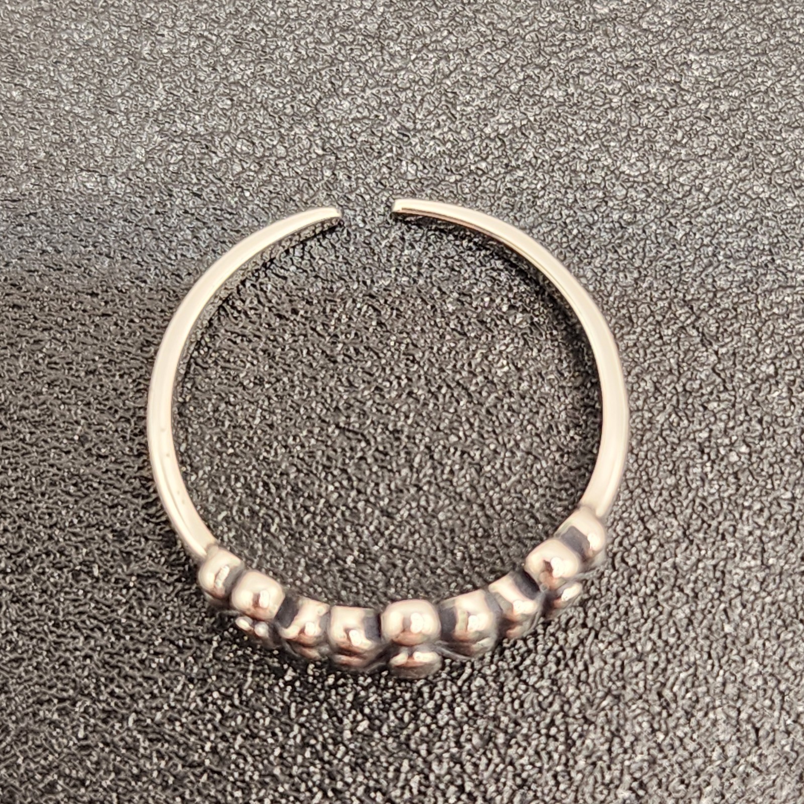 925 NEW Sterling Silver TOE Ring FLOWERS 5mm