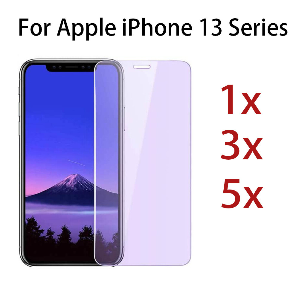 For iPhone 13/13Pro/13Pro Max Anti Blue Light Tempered Glass Screen Protector