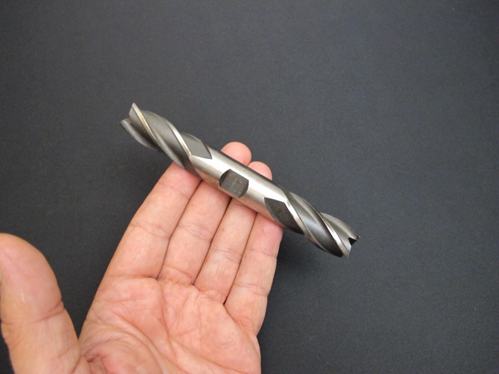 QUINCO 3/4" Double End 4-Flute HSS Cobalt End Mill Weldon Shank Machinist Tool