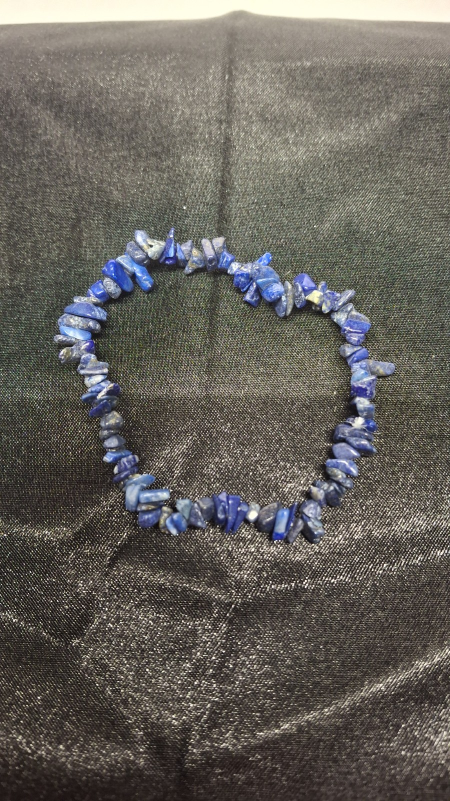 Lapis Lazuli Chip Bracelet Size 6 (BRC 55)