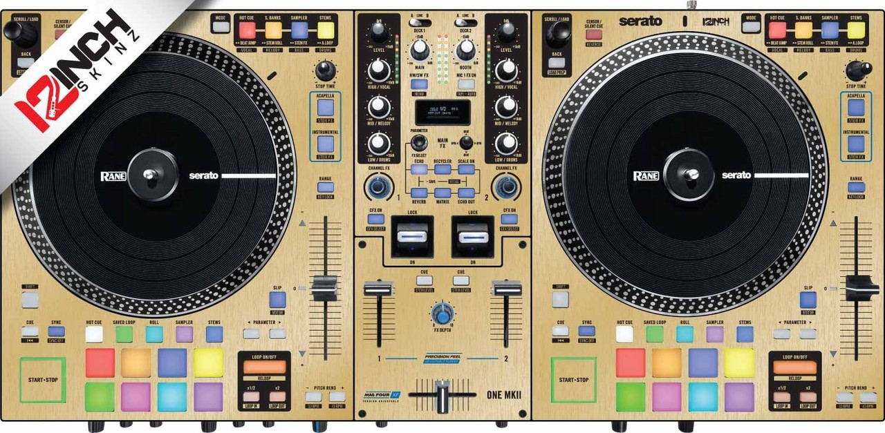 Rane One MK2 Skin - brushed gold
