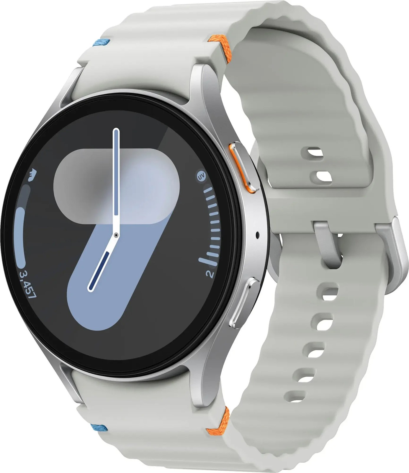 Samsung Galaxy Watch 7 44mm (4G LTE + Wifi)  Silver Silver Sport Band