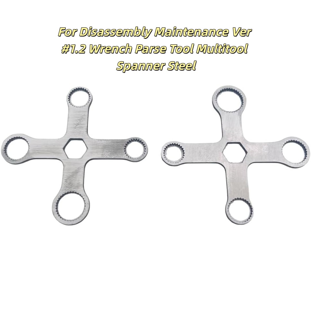Fits Disassembly Maintenance Ver #1.2 Wrench Parse Tool Multitool Spanner Steel