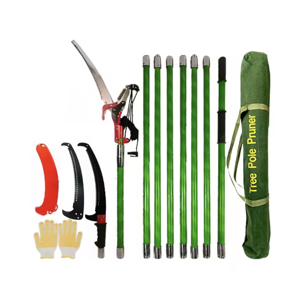 Drip Depot Long Handle Pruning Shears and Pruning Saws Set With Extended Reach