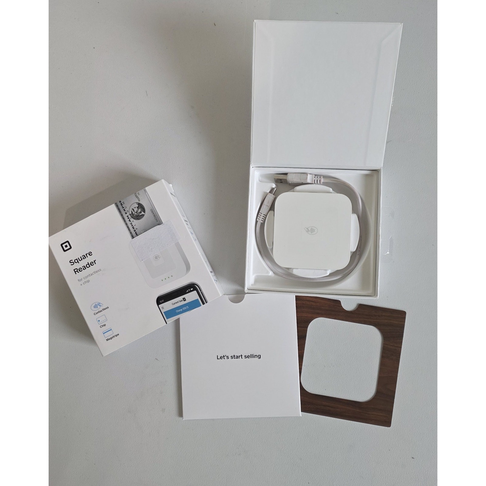 Square Reader for Contactless and Chip 1st Generation Micro USB