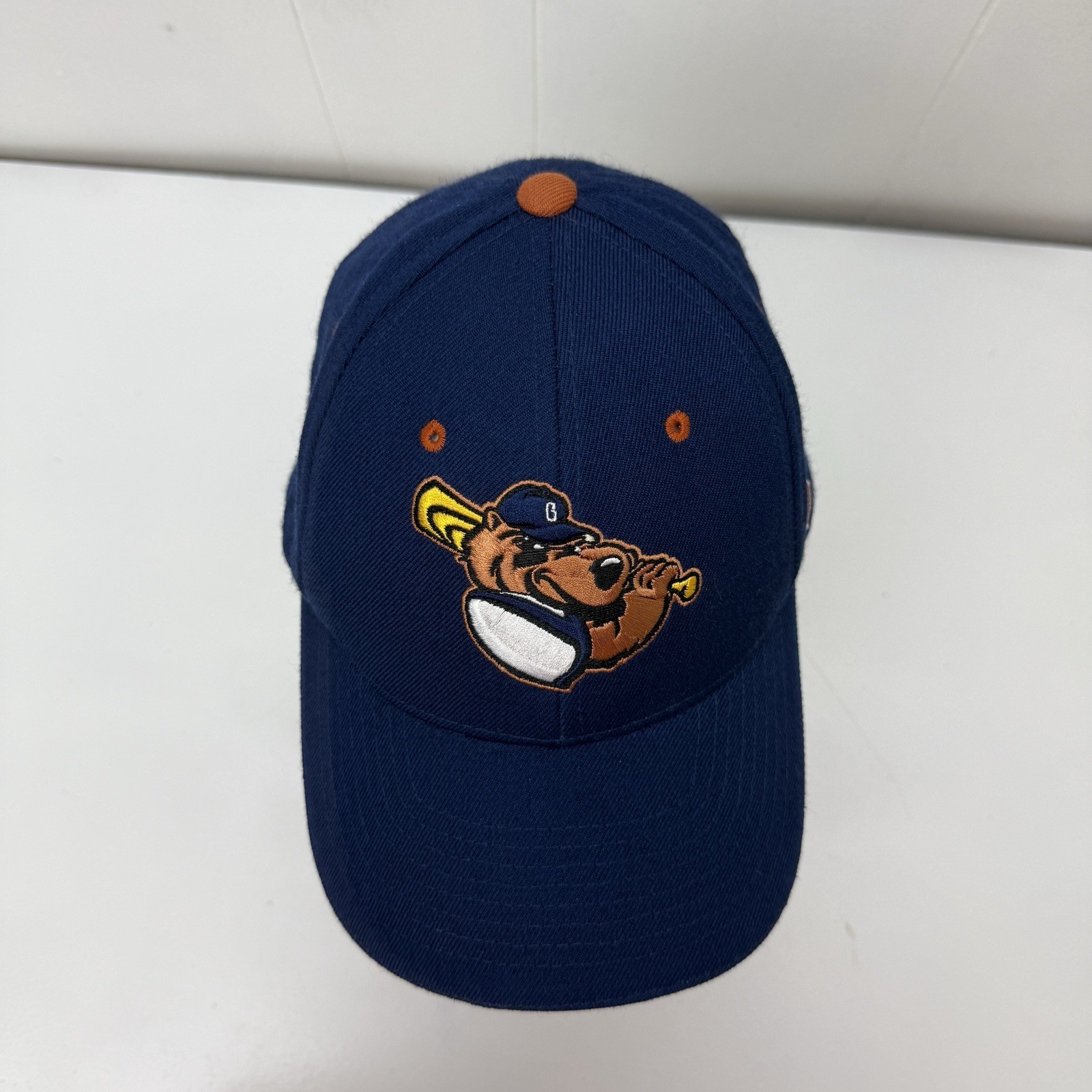 Gateway Grizzlies Hat Cap Blue Zephyer Wool Strapback Frontier League Baseball
