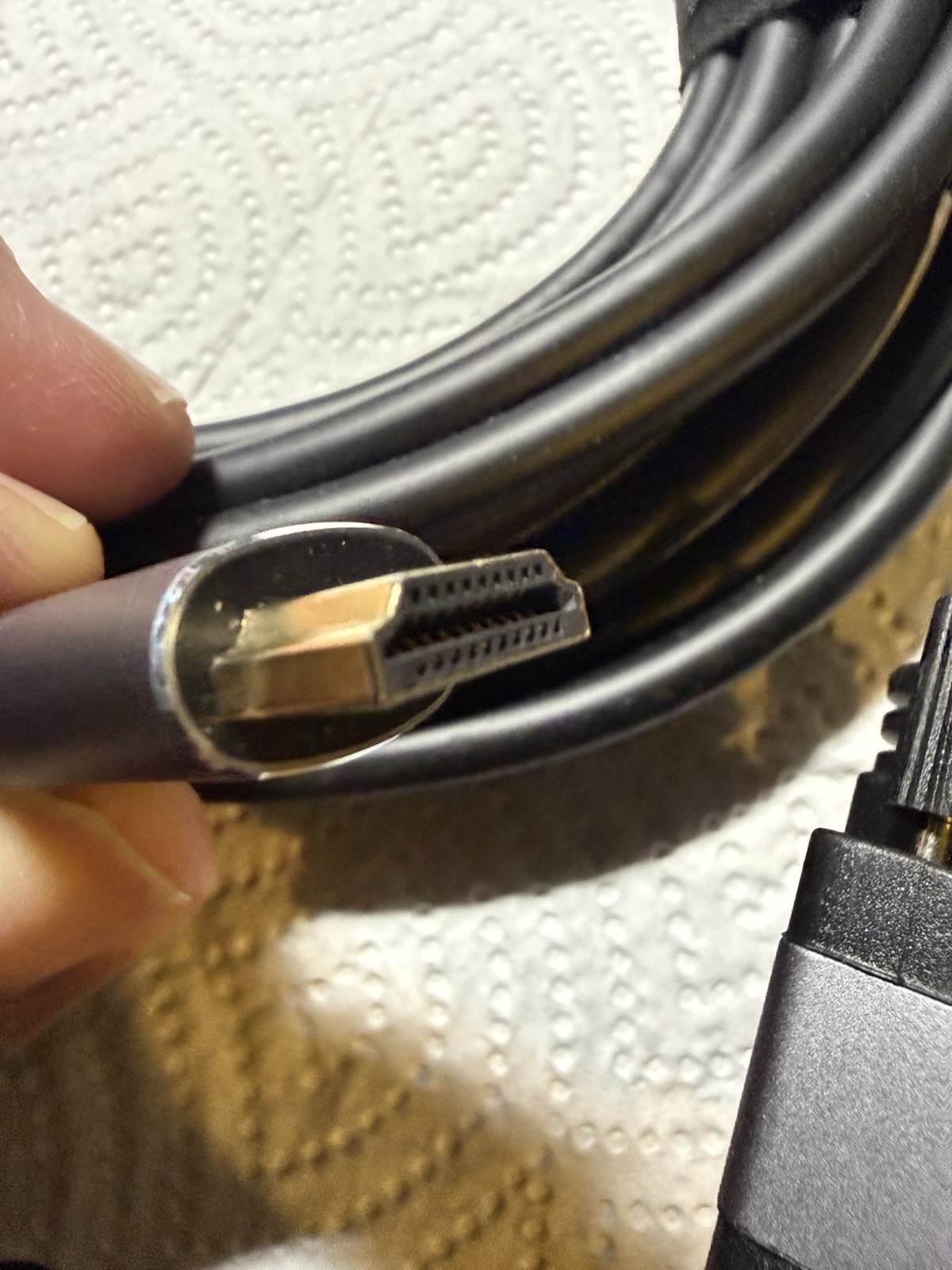 Conable 25ft 22AWG CL2 High Speed HDMI to DVI Adapter Cable - Black