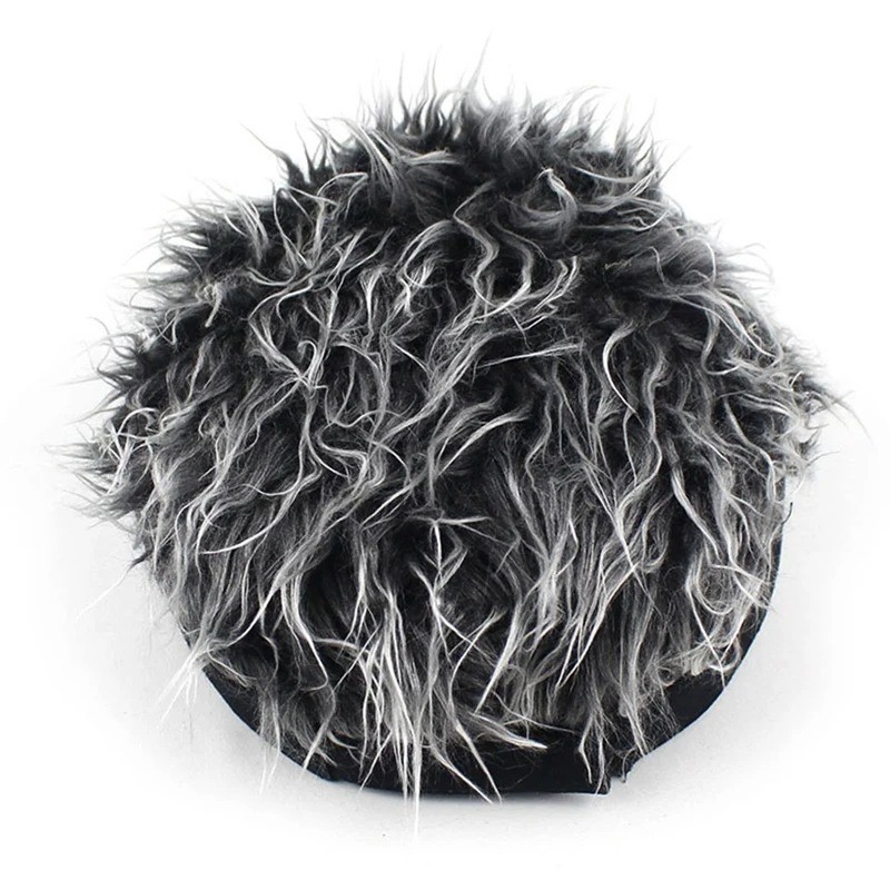 Men Wig Golf Baseball Cap with Fake Hair Cap Sun Visor Whimsy Fun Toupee Hats