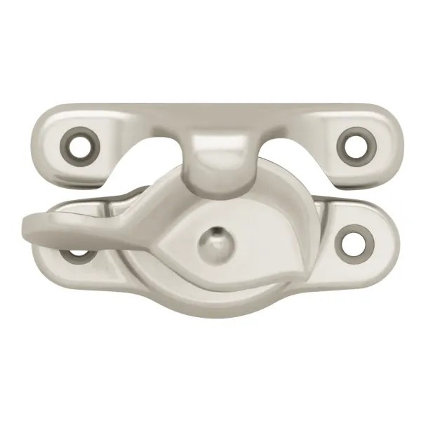 (5 Pack) Window Sash Lock Satin Nickel