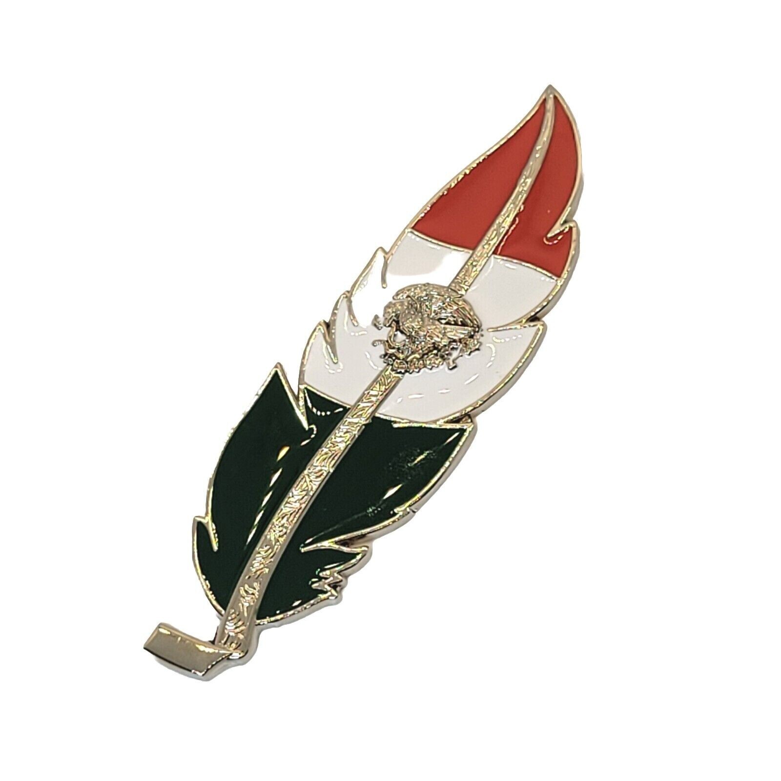 Toro Loco Classic Hat Feather Mexican Flag