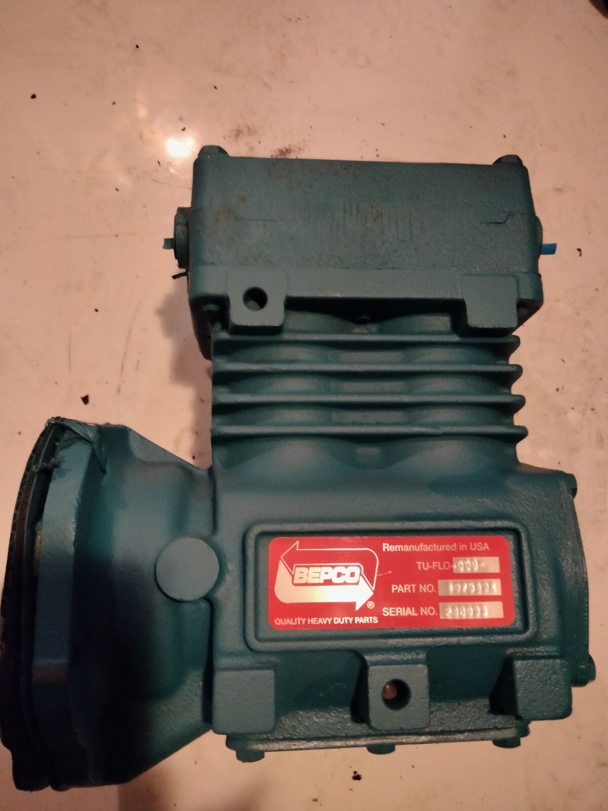 107513X, TF-550, Detroit Compressor, L.S., V series, series 60 non thru-drive