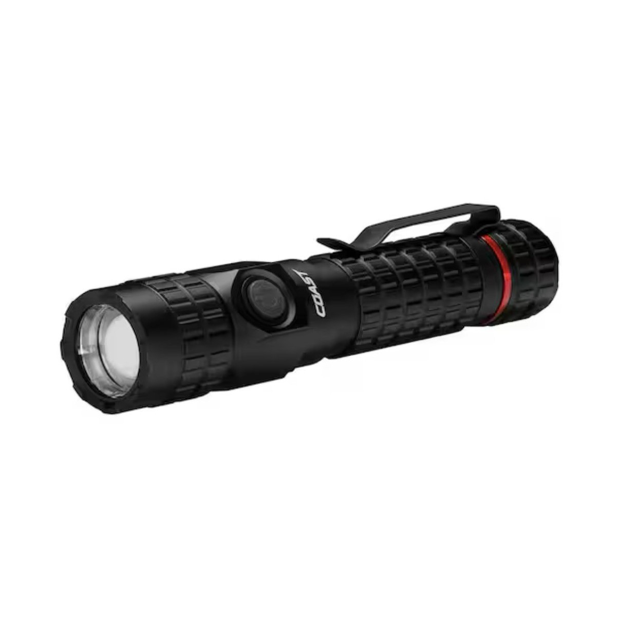 Coast Aluminum LED Flashlight 2000 Lumens Rechargeable Water & Dust Resistant