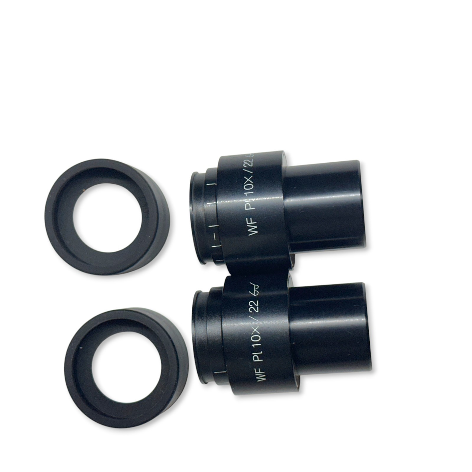 WF PL 10x/22 Widefield Microscope Eyepieces, 2 Pcs
