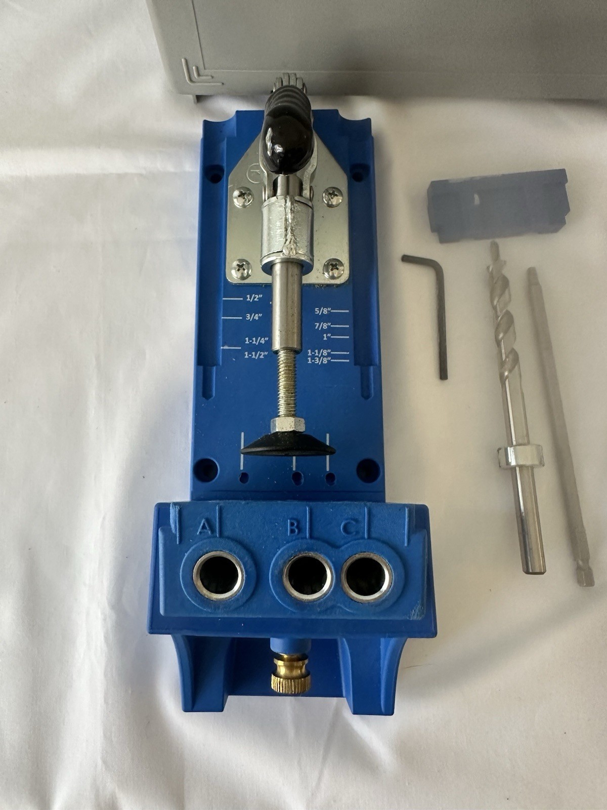 Kreg K4 Pocket-Hole Jig Master System Blue Woodworking Tool Set *see Other Items