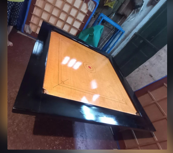 44 inch Cut Pocket Carrom board waterproof double Play Professional Full Size