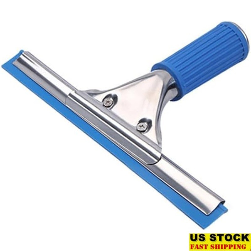 Professional Window Squeegee Streak Free Glass Cleaner Ergonomic Handheld Tool