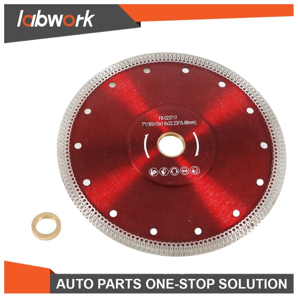 labwork 2Pcs 7 Inch Super Thin Diamond Porcelain Cutting Tile Blade For Cutting