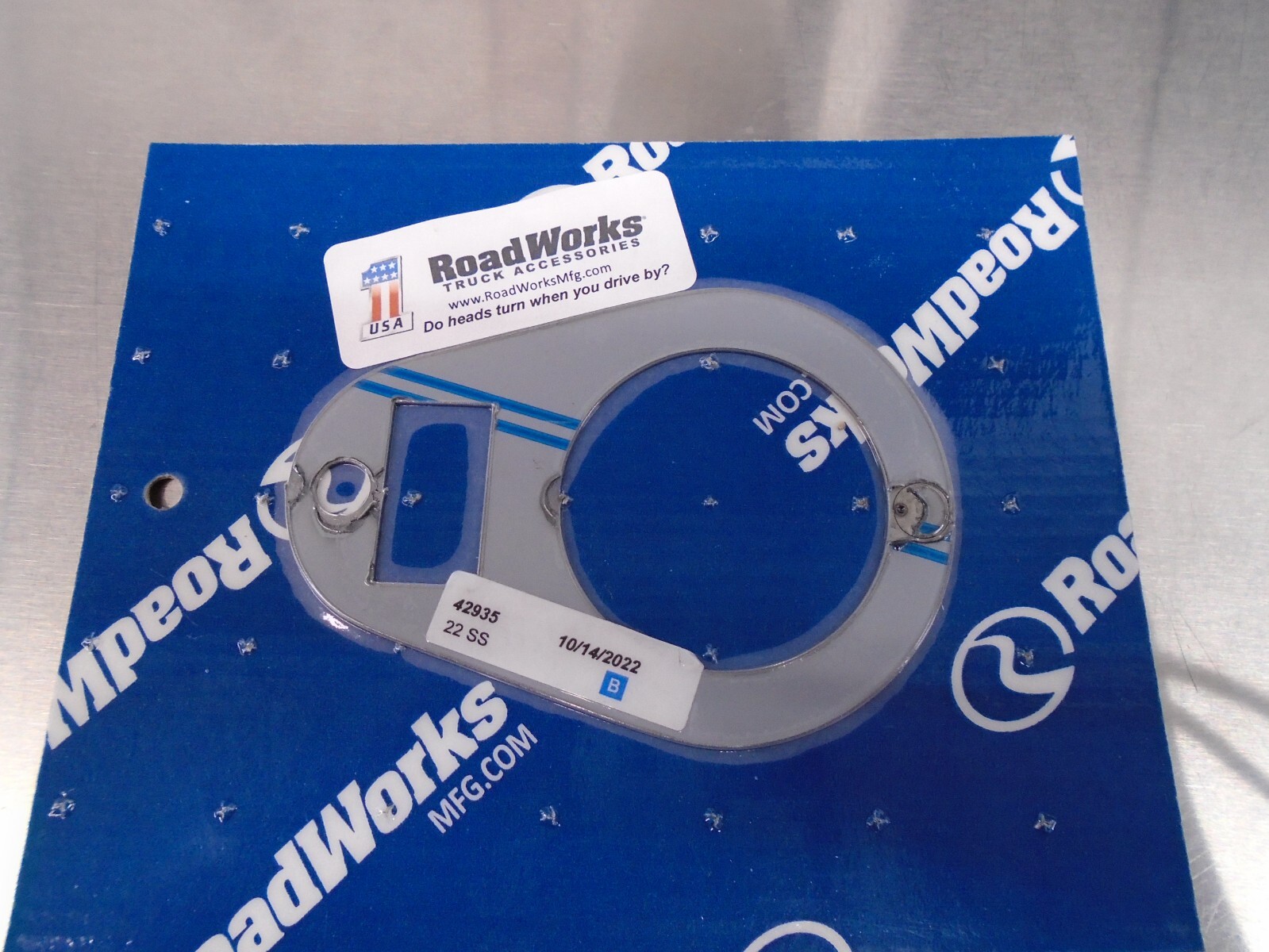 RoadWorks KW Map Light Trim Stainless Steel Up To 2004 42935