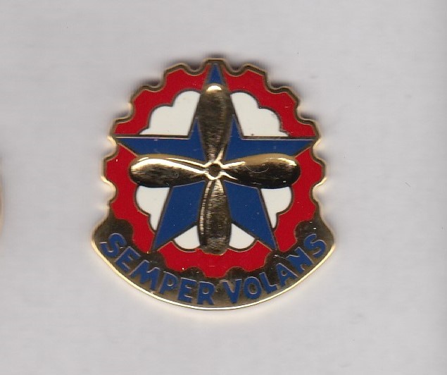 US Army Mobilization AVCRAD Control Element MACE crest DUI badge V-21