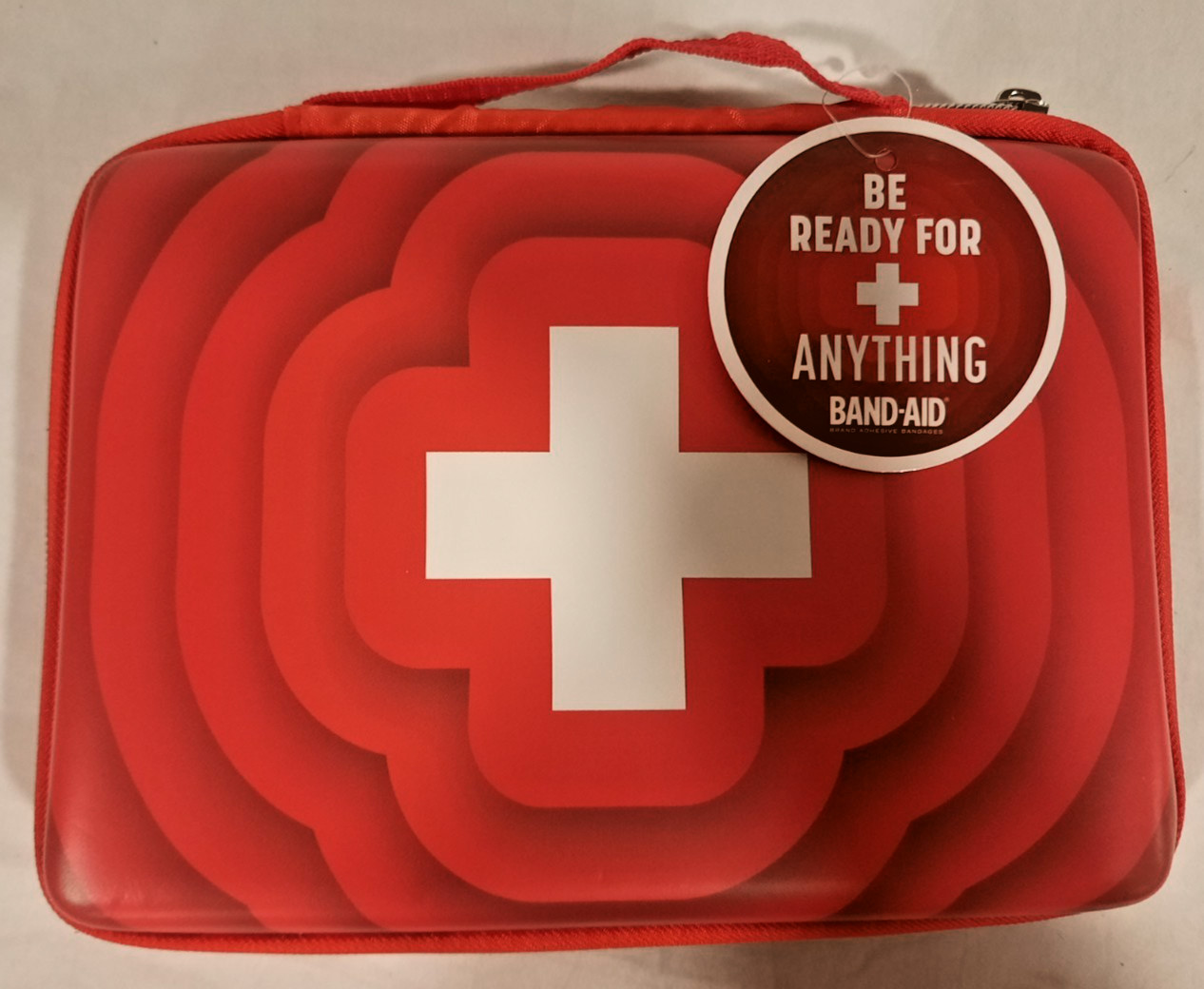 BRAND NEW BAND-AID EMERGENCY KIT BAG FOR TRAVEL BANDAIDS INCLUDED