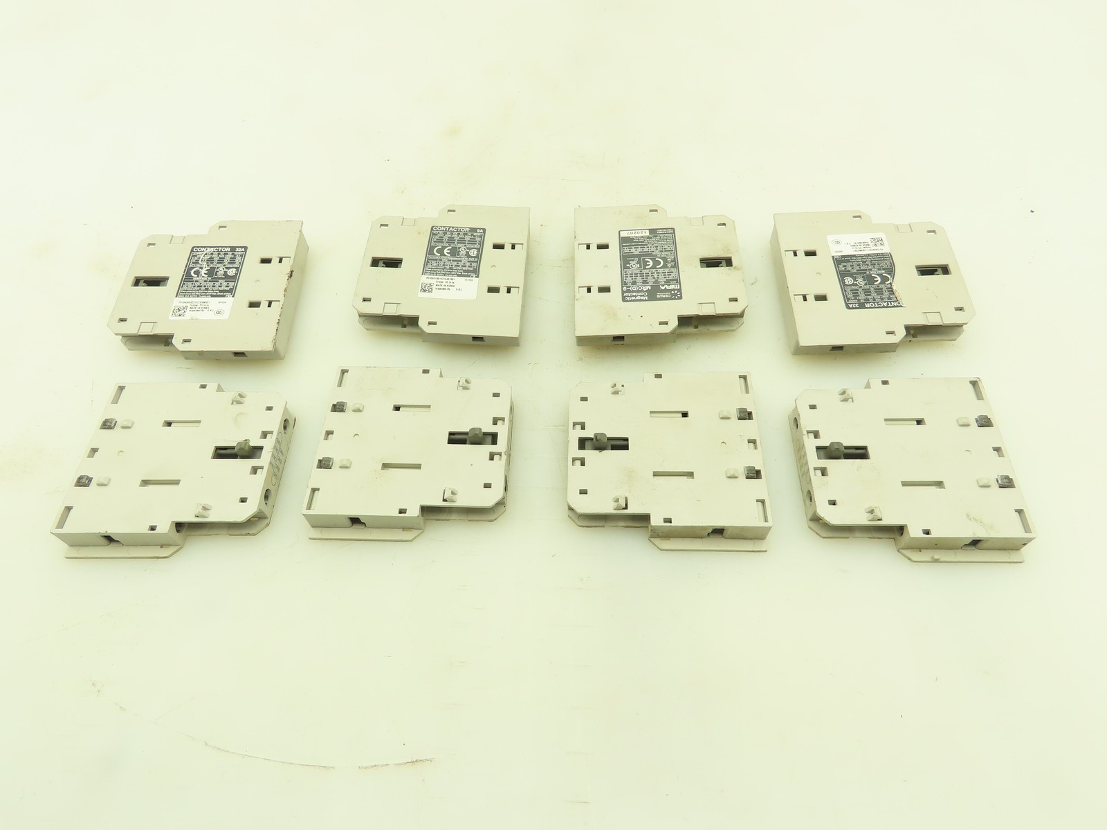 Cerus Mira MRC(D)-9 Contactor Side Mount Auxiliary Contact 25A 50A Mixed Lot of8