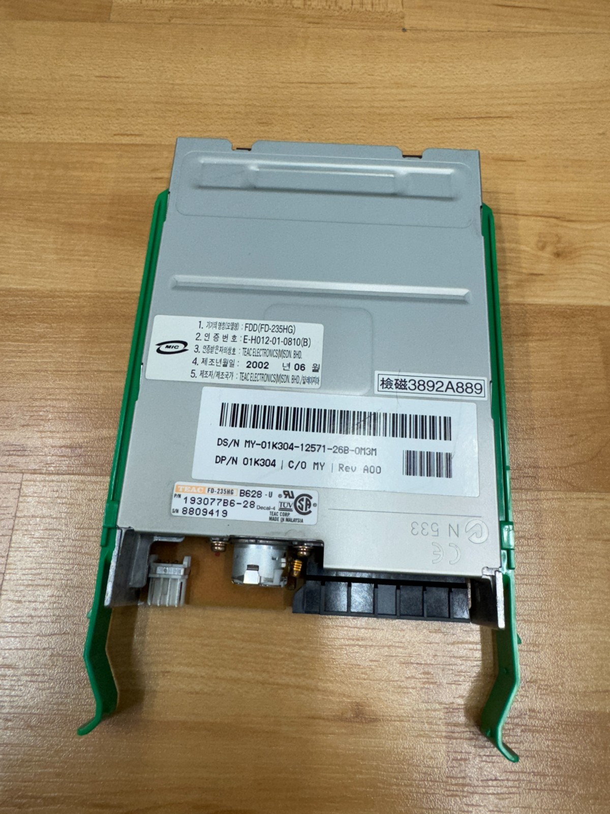 Desktop Computer Teac MY-01K304 193077B6-28 Floppy Disk Drive
