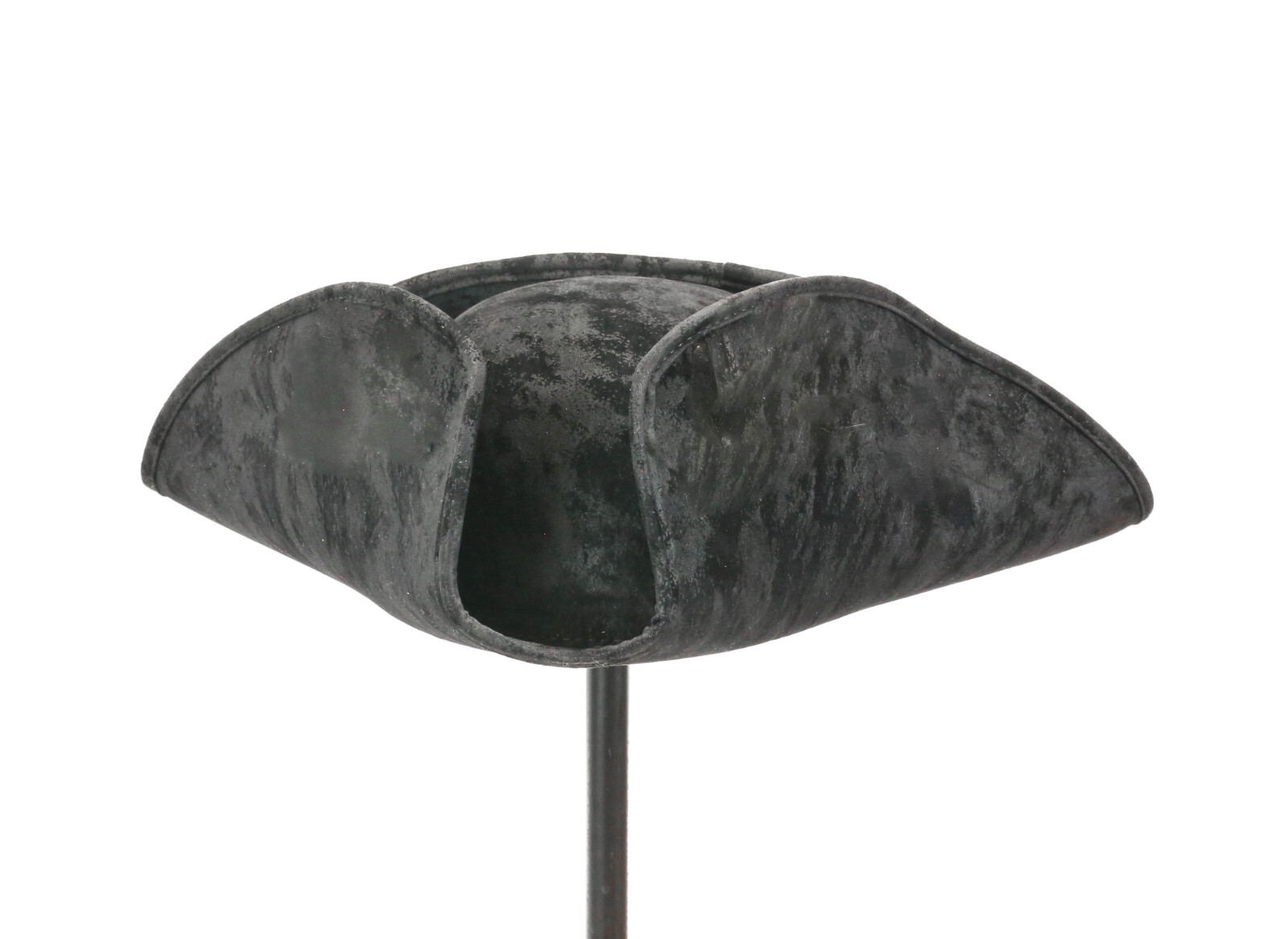 Black Caribbean Pirate Hat Black Copper Mixed Shade Metal Wire For Shape