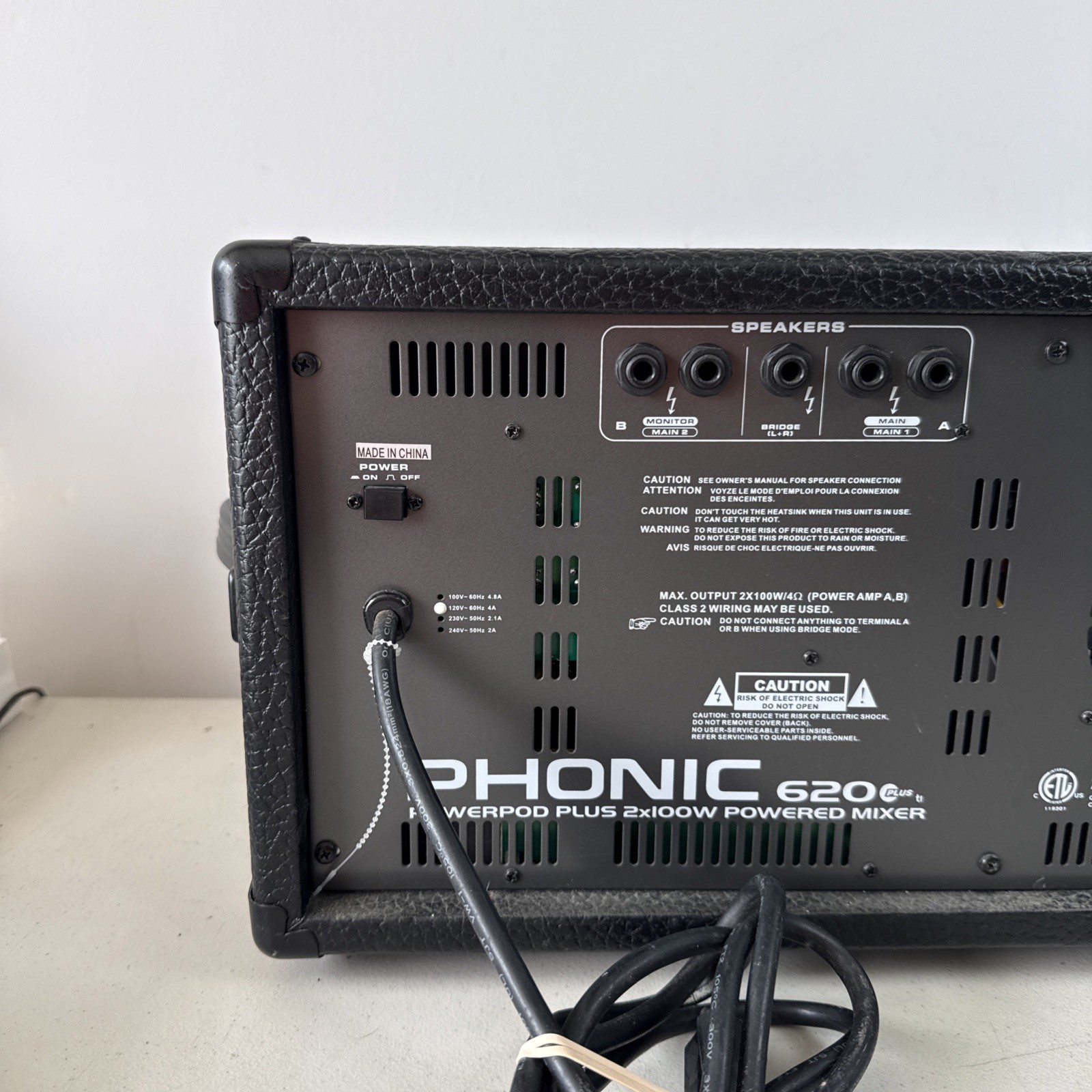 Phonic Power Pod 620 Plus Powered Mixer