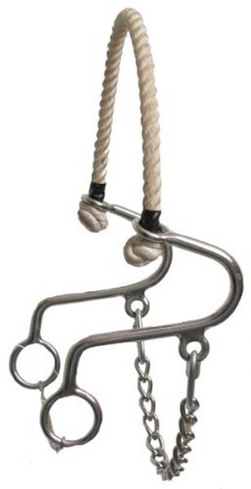 Little S Hackamore Bit 5.5" Checks