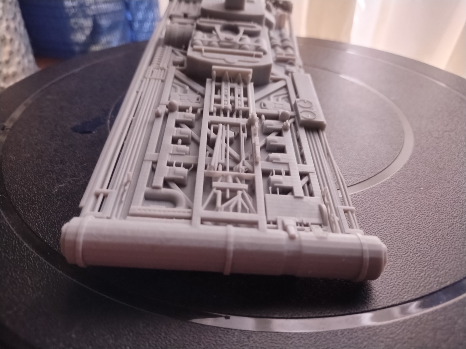 Battlestar Galactica Stellar Mining Ship 3D Resin Print 8.75"