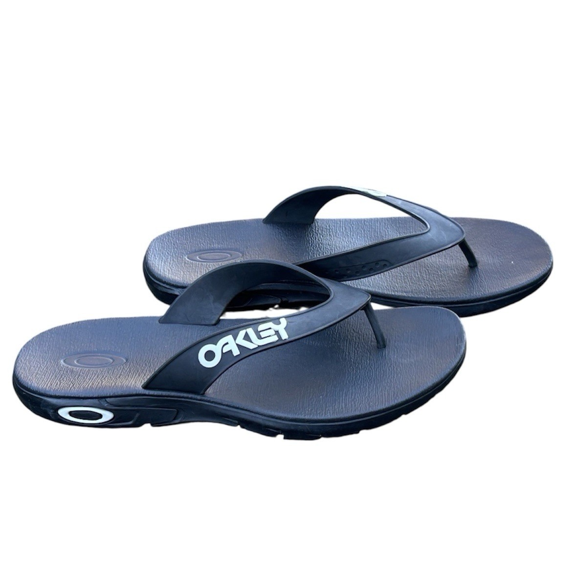 Oakley B1B Flip-Flop Men's Sandals Blackout Size 10