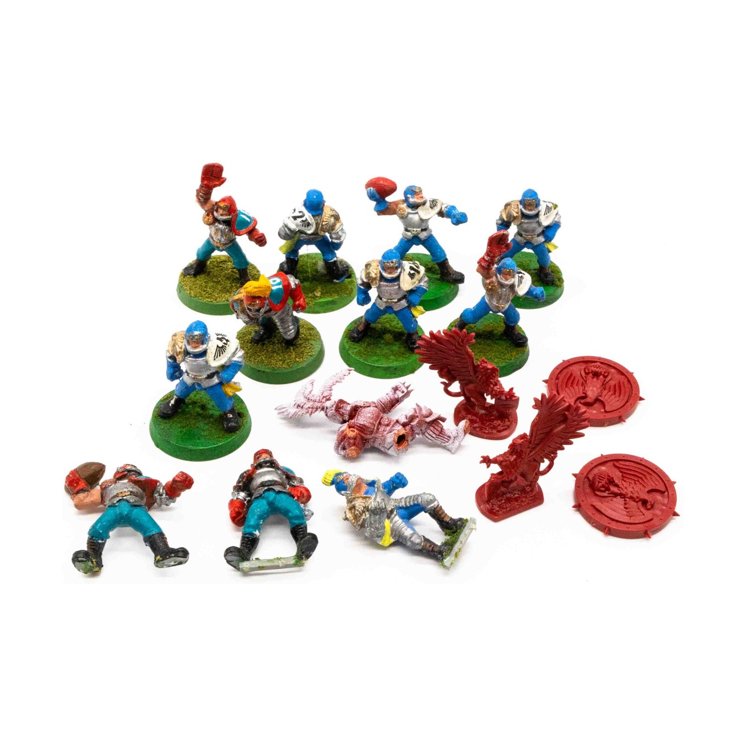 GW Blood Bowl Human Loose Mini Human Players Collection #12 NM