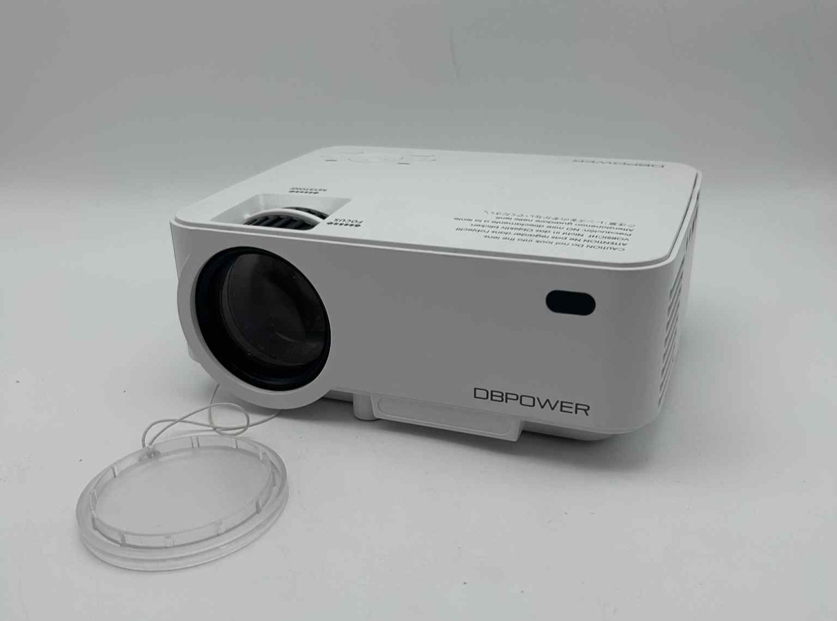 DBPOWER E2 Smart 4K Mini Projector Netflix YouTube 386+ Apps (NO REMOTE)