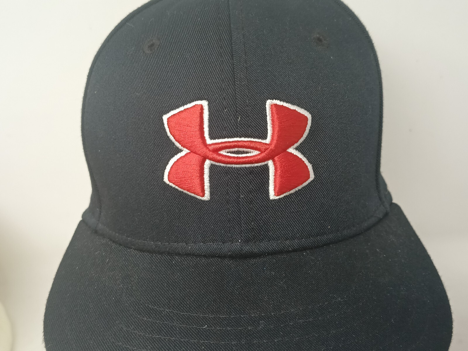Under Armour Kids Hat Snapback Black & Red Embroidered