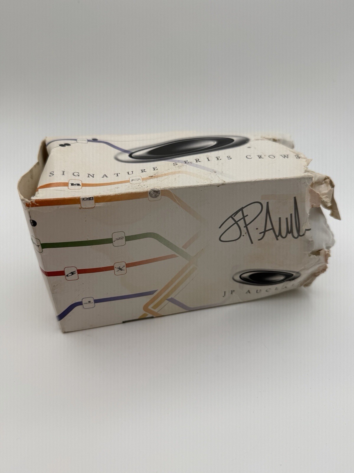 Oakley Crowbar Snow Goggles  JP Auclair Tokyo Subway Fire Iridium