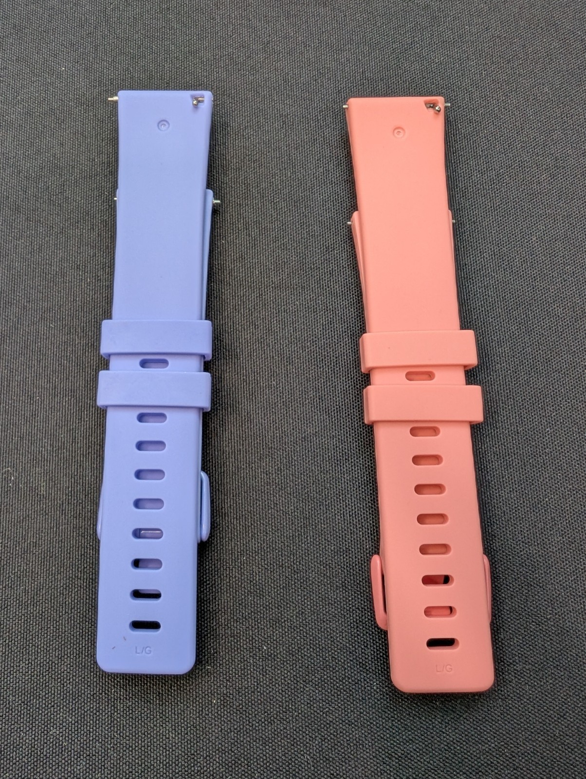 Fitbit Versa Replacement Silicone Bands Peach Violet