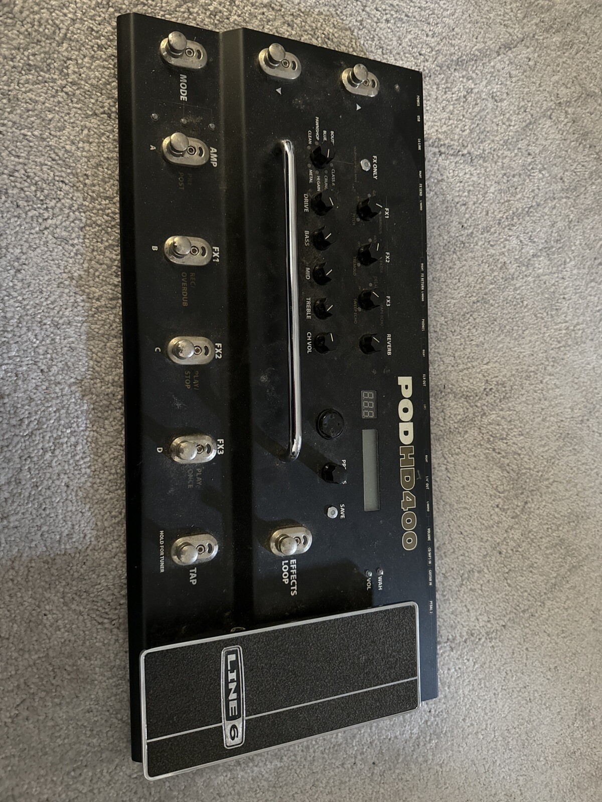 guitar multi effects pedals used Podhd400