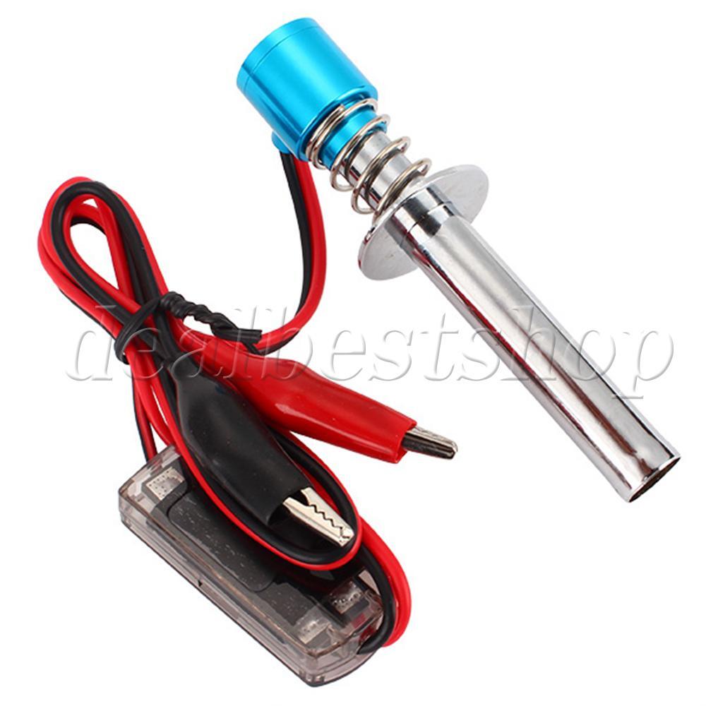 6x 6V-24V Electronic Glow Plug Starter  for All Ratio RC Model Car Blue
