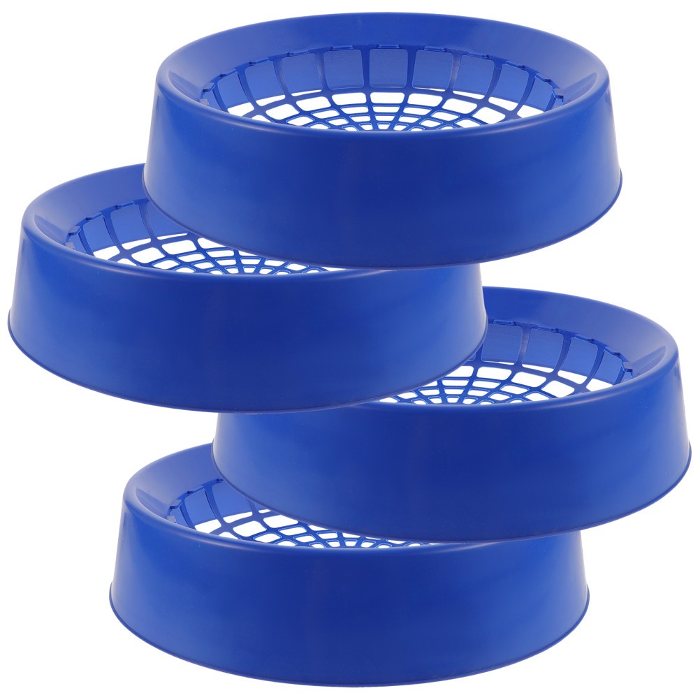 4Pcs Sturdy Plastic Pigeon Nests Scratch Resistant Bird Supplies Blue