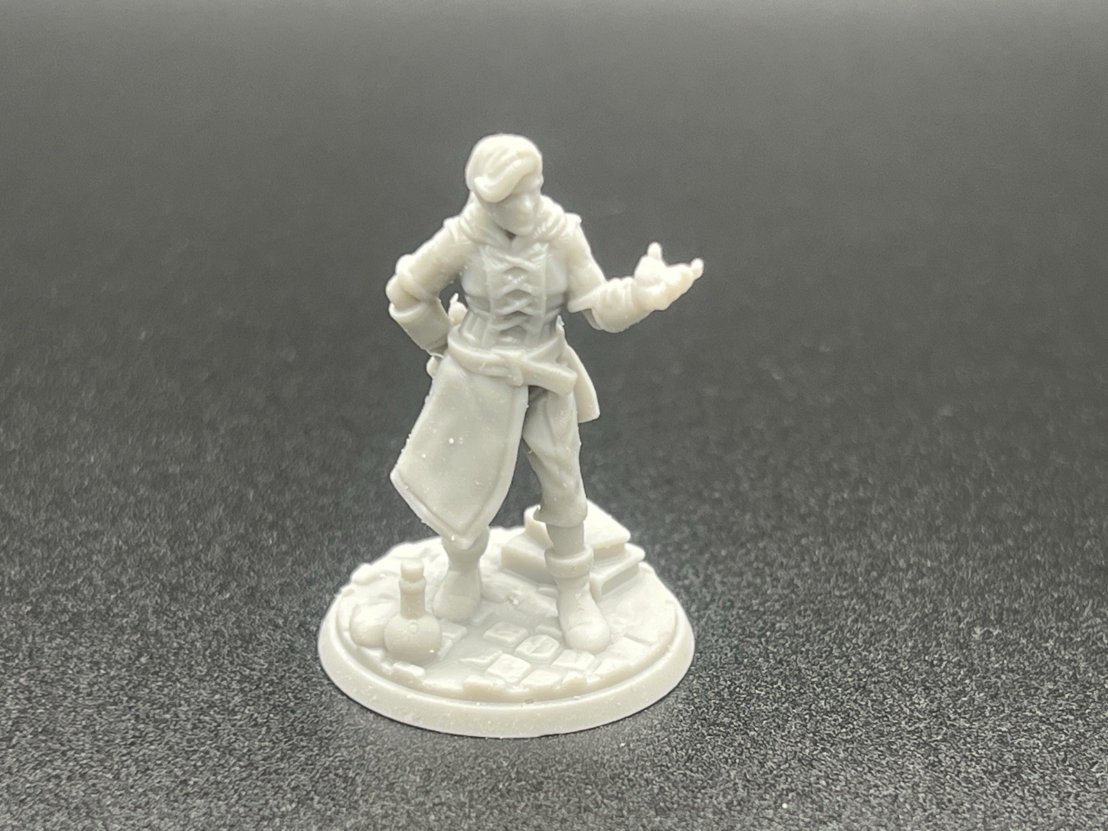 Human Female Rogue Figure Fantasy Tabletop Dungeon Dragons 3D Printed Unpainted