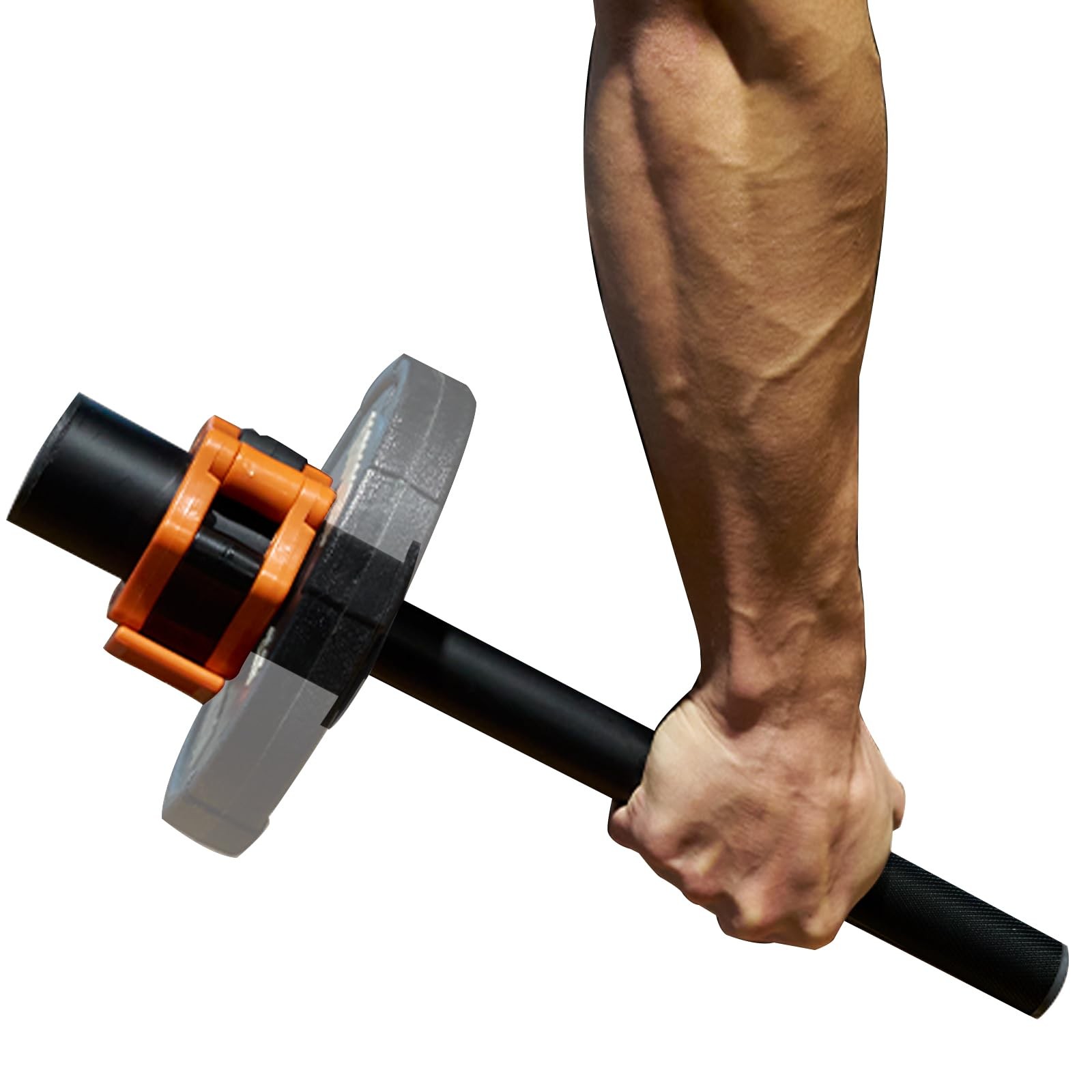 Wrist Bar,Forearm Strengthener,Wrist Curl Bar for 2 Inch Olympic Plate,Grip S...