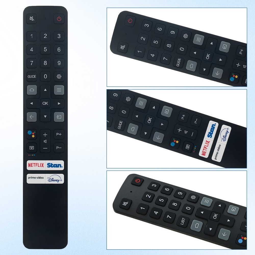 RC901V FAR1 Voice Remote for TCL androidtv Google Assistant forC727/ C725 Series