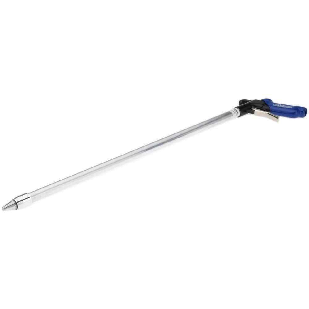 120 Max psi Whisper Jet Pistol Grip Blow Gun 1/4 NPT Inlet, 24" Tube Length, ...