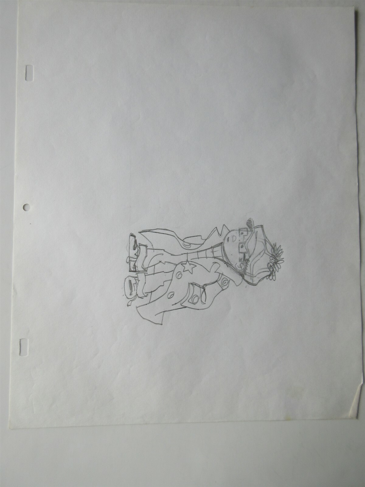 BILLY JO JIVE Animation original Drawing SESAME STREET
