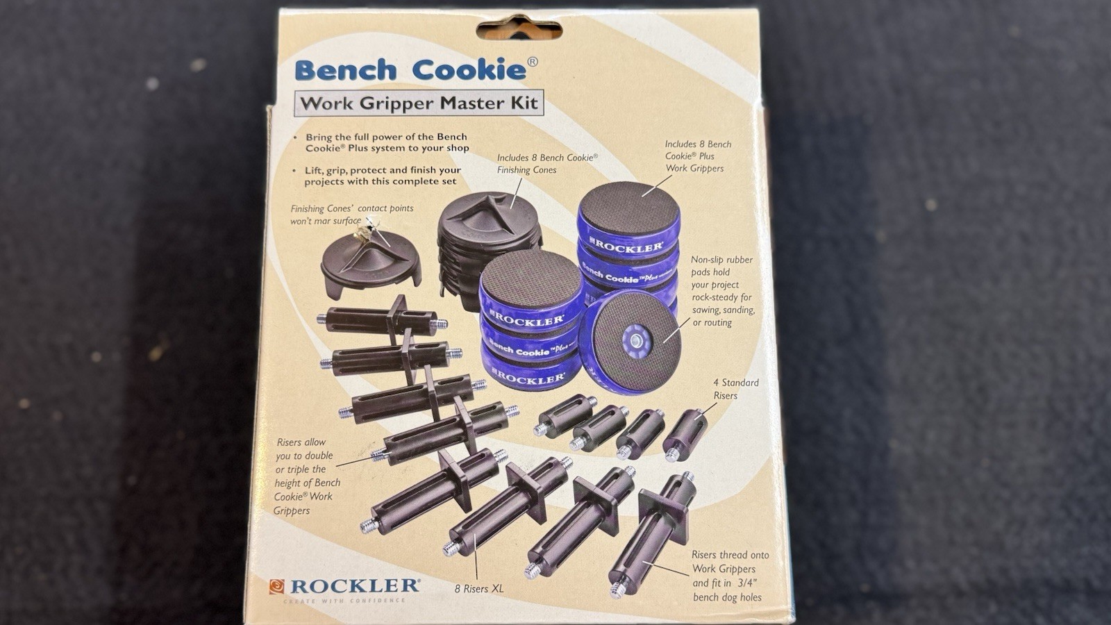 Rockler Bench Cookie Master Kit, Model# 56071