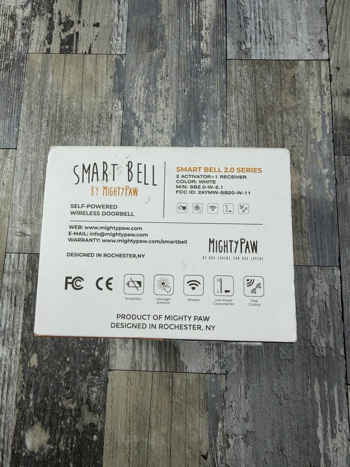 Mighty Paw Smart Bell 2.0 – Potty Training Button for Dogs & Puppies