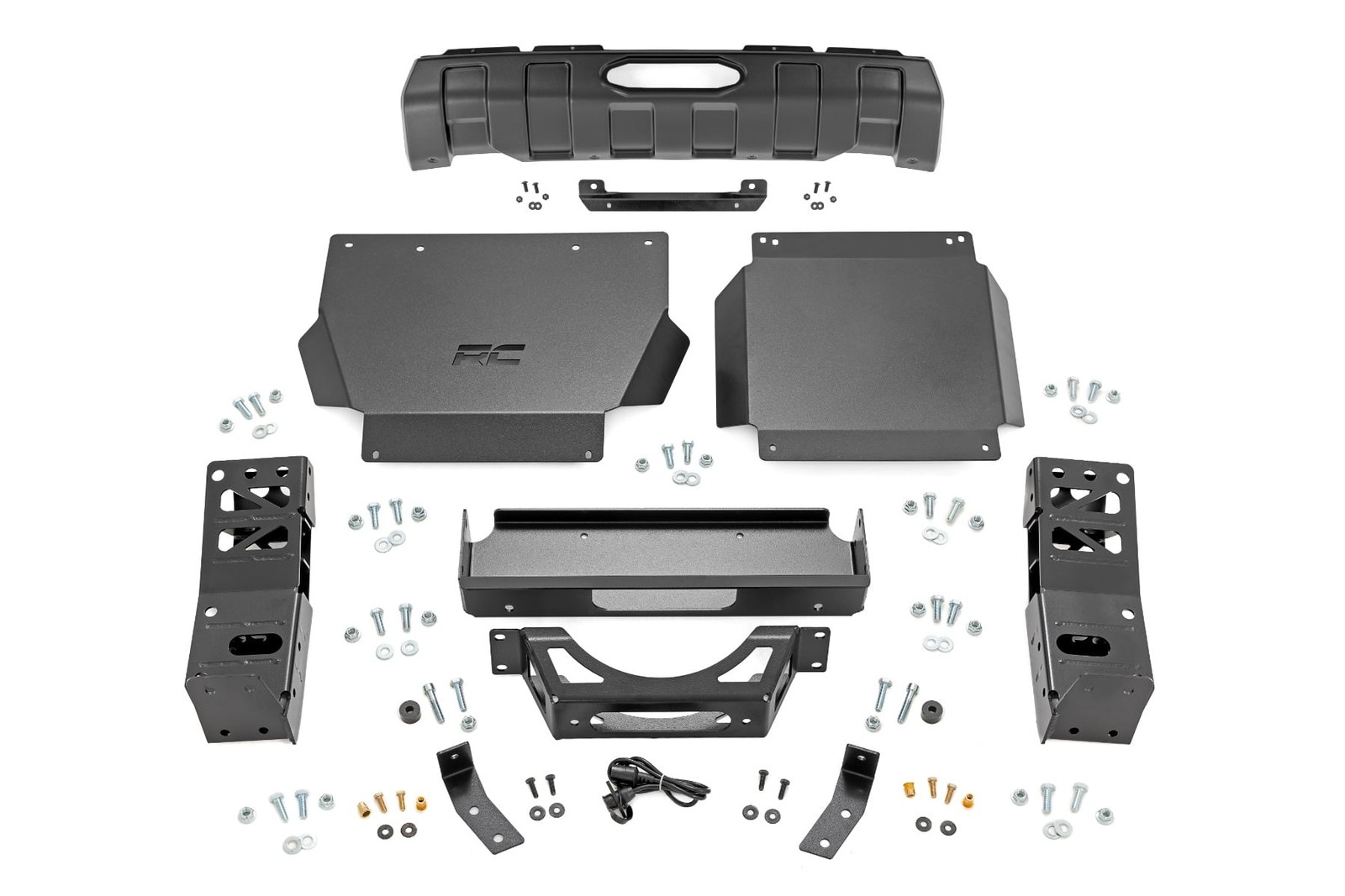 Rough Country Front Hidden Winch Mount Kit for 24-25 Toyota Tacoma 4WD 10748