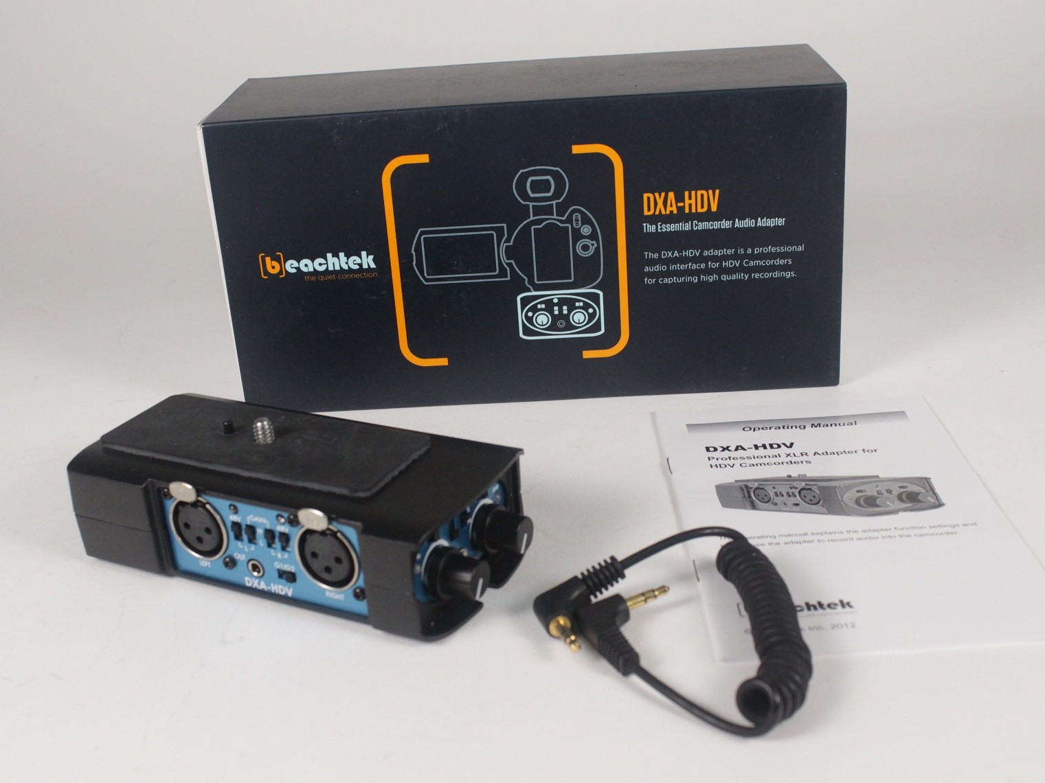 Beachtek DXA-HDV Camcorder Audio Adapter BRAND NEW