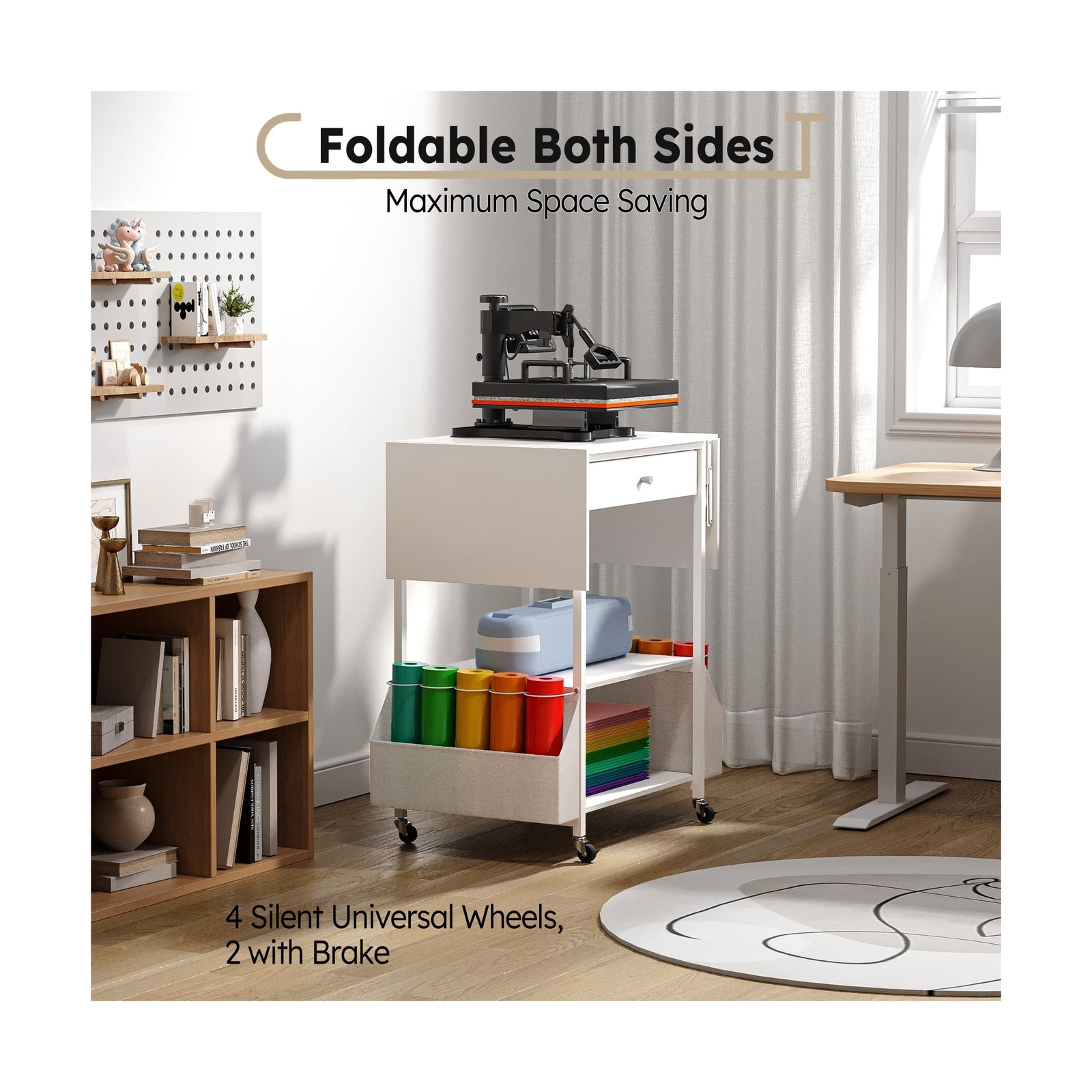 𝐂𝐫𝐚𝐟𝐢𝐭 Foldable Heat Press Table